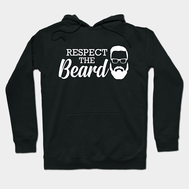 Beard - Respect the beard Hoodie by KC Happy Shop